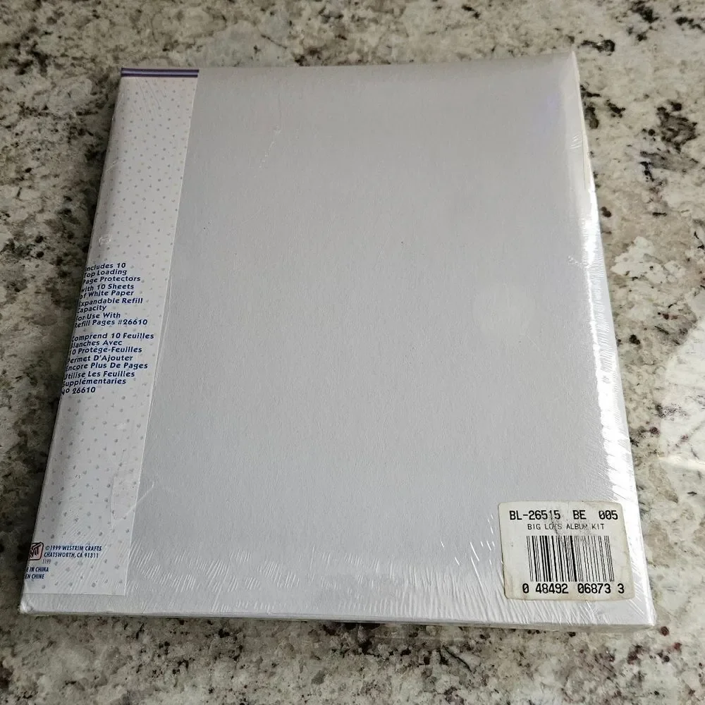 Scrapbooking Kit with Postbound Album